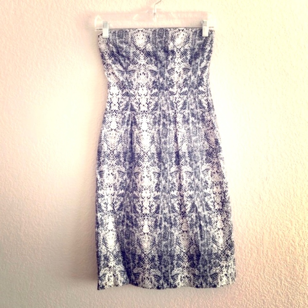 Vintage Strapless Dress